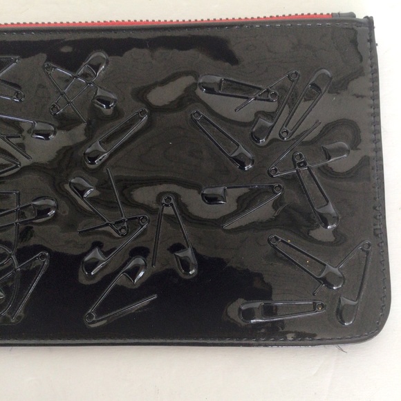 NARS GLOSSY BLACK COSMETIC BAG NWOT - Picture 4 of 9